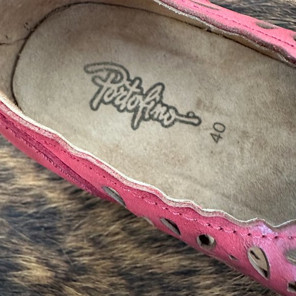 Portofino Red Leather Lace-up Sandals - Picture 9 of 10